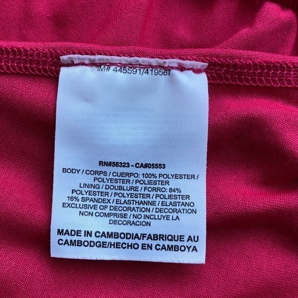 Nike Pink Racerback Side Ruffle Tank Top S - Picture 16 of 16